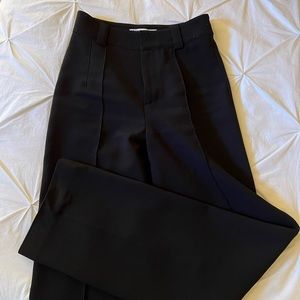Zara - black wide leg trouser